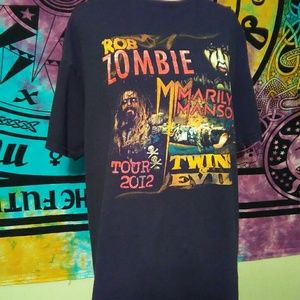 Rob Zombie and Marilyn Manson Tour shirt